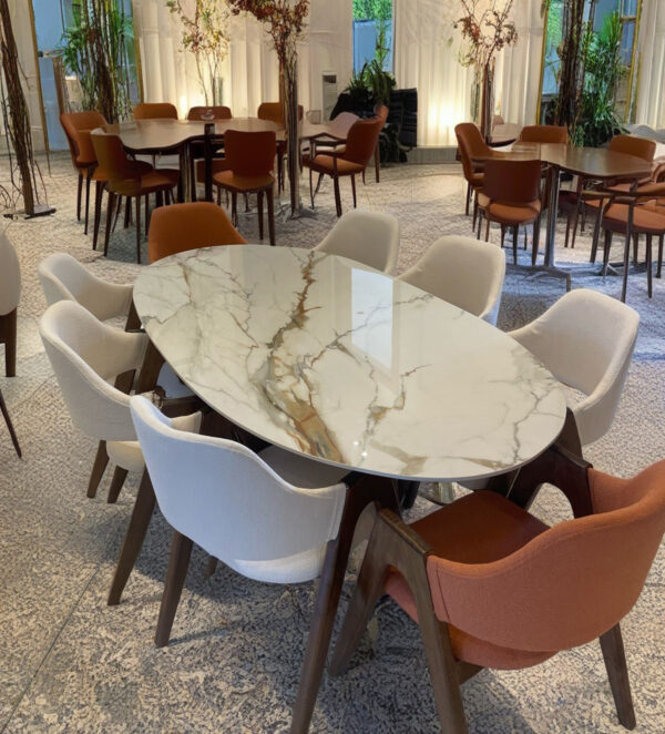 Table Mahi - 220/110 8 Chaises Alpha Noyer